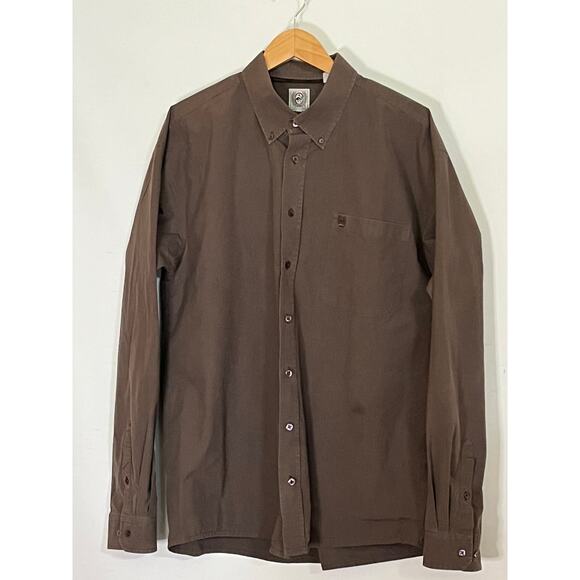 Cinch Men's Button Down Long-Sleeve Dress Shirt size XL Pre-owned - Picture 1 of 10